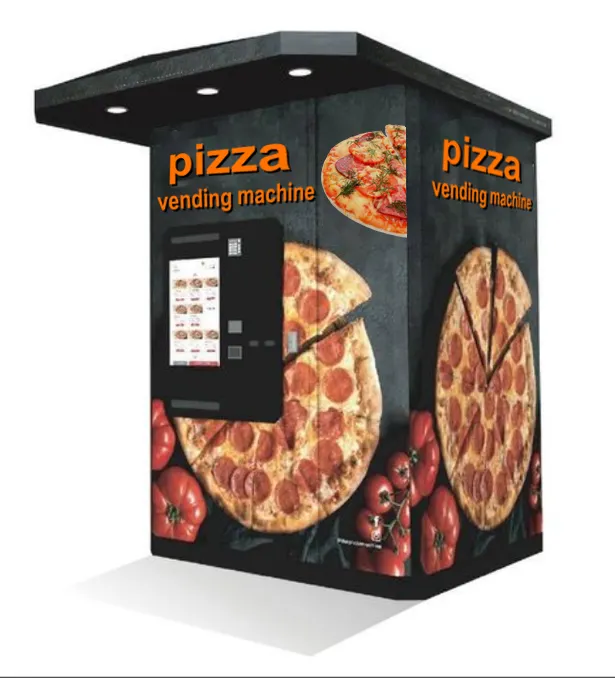 Machine à Pizza avec écran tactile, Robot, distributeur de Pizza, alimentation électrique pour aliments et boissons, livraison rapide