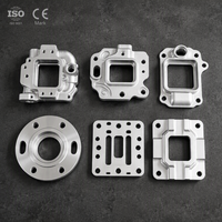 Composants sur mesure en acier inoxydable usinés CNC, boîtier de collecteur industriel, bride de vanne, pièces métalliques non standard, usinage et moulage