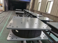 Isolateur élastomère stratifié, roulement d'isolation en caoutchouc à haute amortissement, taille personnalisée, isolateur anti-sismique pour structure de pont