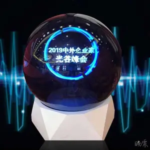 3D holo graphische Ball Touch Ball Acryl Eröffnungs feier beginnen LED Ball