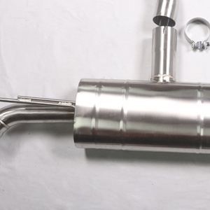 ท่อไอเสียสำหรับรถยนต์ VW Golf GTI รุ่น MK8 2.0T ปี 2021-2025 ทำจากสแตนเลส พร้อมวาล์วควบคุมเสียงแบบ Catback - Product Image 3