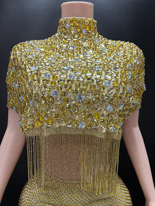 Vestido <span class=keywords><strong>de</strong></span> Diamantes <span class=keywords><strong>de</strong></span> Lujo, Ropa <span class=keywords><strong>de</strong></span> Diseñador para <span class=keywords><strong>Mujer</strong></span>, Trajes <span class=keywords><strong>de</strong></span> <span class=keywords><strong>Gala</strong></span> con Diamantes, Vestidos <span class=keywords><strong>de</strong></span> Fiesta para <span class=keywords><strong>Mujer</strong></span>, Elegancia <span class=keywords><strong>de</strong></span> Noche para Bodas - Product Image 2