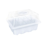 Plateau de semis en plastique rigide pour jardin domestique, germinateur, dôme de germination, boîte de semis, bac de propagation
