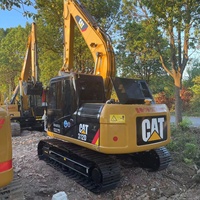 Excavatrice sur chenilles Caterpillar CAT 312D d'occasion, d'origine japonaise, en bon état, 12 tonnes, pour travaux de construction 320D.