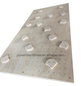 Playground Indoor Outdoor Workouts Customized Rock Climbing Wall Wood for kids