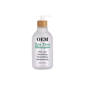 Champú Natural <span class=keywords><strong>de</strong></span> Aceite <span class=keywords><strong>de</strong></span> Árbol <span class=keywords><strong>de</strong></span> Té <span class=keywords><strong>para</strong></span> Reparar el Cabello Dañado, Anticaspa, Cuidado del Cuero Cabelludo, Resultados Visibles, Personalización OEM - Product Image 1
