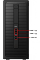 PC de bureau Barebone Tower EliteDesk 800 G1, 4ème génération, propre, sans rayures, grade A, testé, fonctionnel