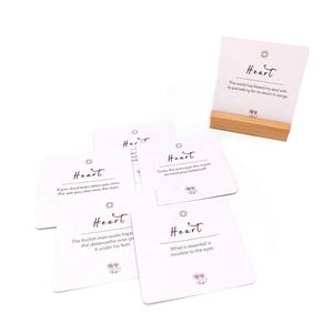 Tarjetas <span class=keywords><strong>de</strong></span> afirmación personalizadas, autofrases positivas <span class=keywords><strong>para</strong></span> la relajación <span class=keywords><strong>de</strong></span> la salud mental, material <span class=keywords><strong>de</strong></span> papel duradero, diseño <span class=keywords><strong>de</strong></span> tamaño personalizado - Product Image 1