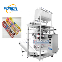 Máquina automática de envasado de hielo y dulces, bolsita de líquido, palo de gelatina vertical pequeña, máquina de embalaje de polos de hielo
