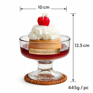 <span class=keywords><strong>Bougie</strong></span> parfumée vintage en forme <span class=keywords><strong>de</strong></span> cerise, <span class=keywords><strong>bougie</strong></span> dessert en cire <span class=keywords><strong>de</strong></span> soja, pour la décoration <span class=keywords><strong>de</strong></span> la <span class=keywords><strong>maison</strong></span>, les cafés, les mariages, les fêtes, les cadeaux d'anniversaire - Product Image 3