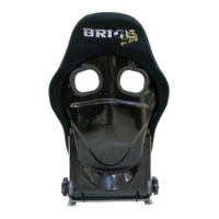 Sièges de course universels MST 9003B en tissu PVC, cuir, paillettes, pour simulateur de voiture, avec glissière, en fibre de verre