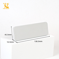 Échantillon gratuit boîte de rangement en fer pour rouge à lèvres en métal 138.5*45.5*12.5mm couvercle coulissant étui en fer pour bombe à pousser