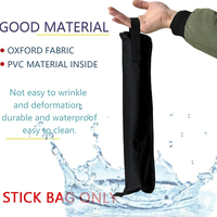 Sac de transport pour baguettes de batterie Oxford à double sangle personnalisé, imperméable, professionnel, pour le rangement des baguettes de batterie