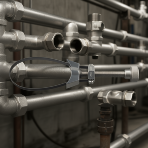 Collier de serrage 443 B, largeur de bande 10 mm, pour applications de raccordement de tuyaux - Product Image 3