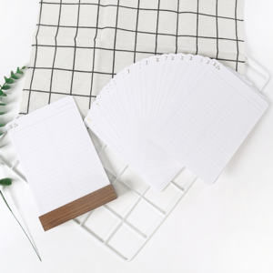 Impression personnalisée à faire liste objectifs cartes de Plan hebdomadaire mensuel planificateur cartes école bureau fournitures pour étudiants avec porte-<span class=keywords><strong>carte</strong></span> - Product Image 4