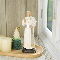 Statue chrétienne du pape Léon XIV, produit en stock