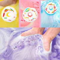 Bain moussant aromathérapie beignet bombes de bain soins du corps spa luxe pétillant coffret cadeau personnalisé pour adultes enfants