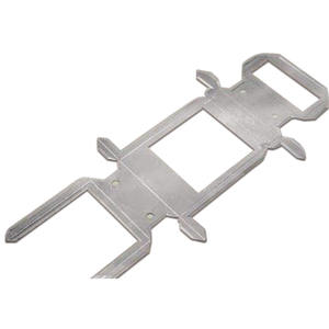 Plaque de contre-pression en acier sur mesure de qualité industrielle pour outil de rainurage, pliage et découpe de boîtes d'emballage - Product Image 1