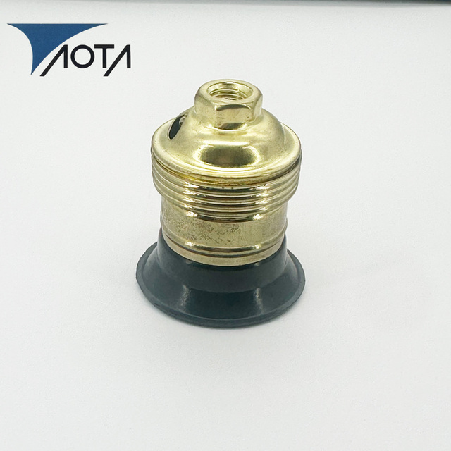 Aota E26/E26 Solid Brass Industrial Light Socket Vintage Edison Pendant Lamp Base 220-250V