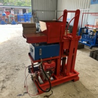 Machine de fabrication de blocs creux hydrauliques diesel à emboîtement, moteur haute efficacité, équipement de construction automatique facile à utiliser