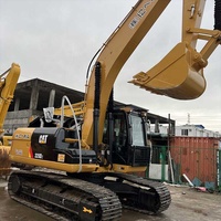 Excavatrice d'occasion Caterpillar 320D d'origine japonaise, année 2020, faible nombre d'heures de travail, numérique, Cat 320 320d2