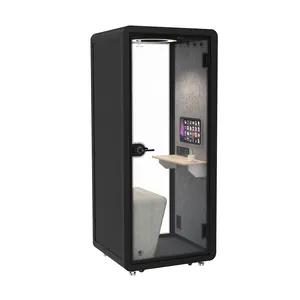 Factory Price Phone Pod Soundproof Office Pod Overall Mold Production Interpreter Booth Single Person Telephone Booth For Sale