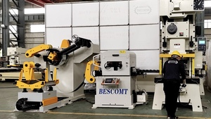 3-in-1 Automatic Metal NC Servo NC Servo <strong>Feeder</strong> Power Press Coil Feeding System <strong>New</strong> Shear Line Fin Metal Straightening <strong>Machinery</strong> - Product Image 3