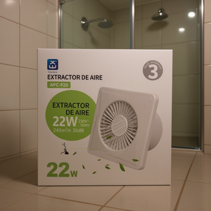 Extractor De Aire 22W 245M3/H 35Db, De Aire, De - Product Image 3