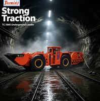 Scooptram électrique souterrain 3 m³ pour le transport de minerai de platine, d'émeraude et de lithium dans les mines de roche dure