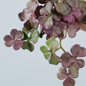 Plantes artificielles en caoutchouc souple : Monstera, feuille <span class=keywords><strong>de</strong></span> palmier rouge, trèfle, succulente, pour décoration suspendue et aménagement paysager - Product Image 3
