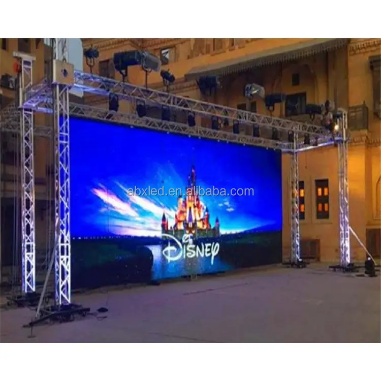 4m X 3m Sistema Completo P2 P3 P2.6 P2.9 P3.91 Display LED 500mm x 500mm Painel LED Tela LED Interior Exterior