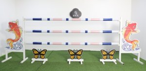 Coppe da <span class=keywords><strong>salto</strong></span> per cavalli gonfiabili durevoli e salti a <span class=keywords><strong>ostacoli</strong></span> cavallino da <span class=keywords><strong>salto</strong></span> a cavallo per spettacoli - Product Image 2