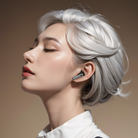 Écouteurs sans fil TWS personnalisés HiFi stéréo sport LED batterie intra-auriculaire JL suppression de bruit double micros étanches pour 5.3 IPX4