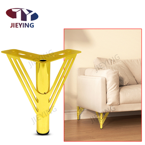 Jieying đồ nội thất ghế phụ kiện phần cứng ánh sáng sang trọng <span class=keywords><strong>sofa</strong></span> cơ sở kim loại chân đồ nội thất mạnh mẽ TV Tủ <span class=keywords><strong>sofa</strong></span> chân - Product Image 1