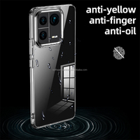 Transparent mat givré antichoc coque de téléphone clair protecteur marque Airbags Anti-huile couverture pour Xiaomi Mi 11 12 12S 13 Ultra