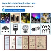 Projecteur LED COB extérieur moderne 50W à batterie électrique, étanche IP65, télécommande pour l'éclairage paysager de jardin