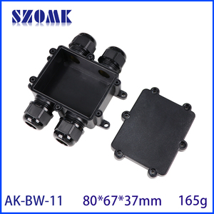 Commutateur 4 voies Boîtier électronique Boîte de jonction en plastique PC IP68 Fil coaxial Étanche Boîte de jonction de câble Boîtier de connexion - Product Image 6