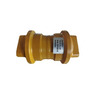 Rouleau inférieur de chenille en caoutchouc Wacker Neuson EZ17 pour mini-excavatrice, rouleau inférieur SH60 SH30 SH75 SK20, pièces de train de roulement - Product Image 1