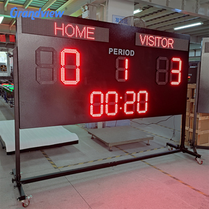 <span class=keywords><strong>Marcador</strong></span> Electrónico Digital LED Multideportivo a Prueba de Agua para Exteriores, para Cricket/Fútbol/Baloncesto - Product Image 2