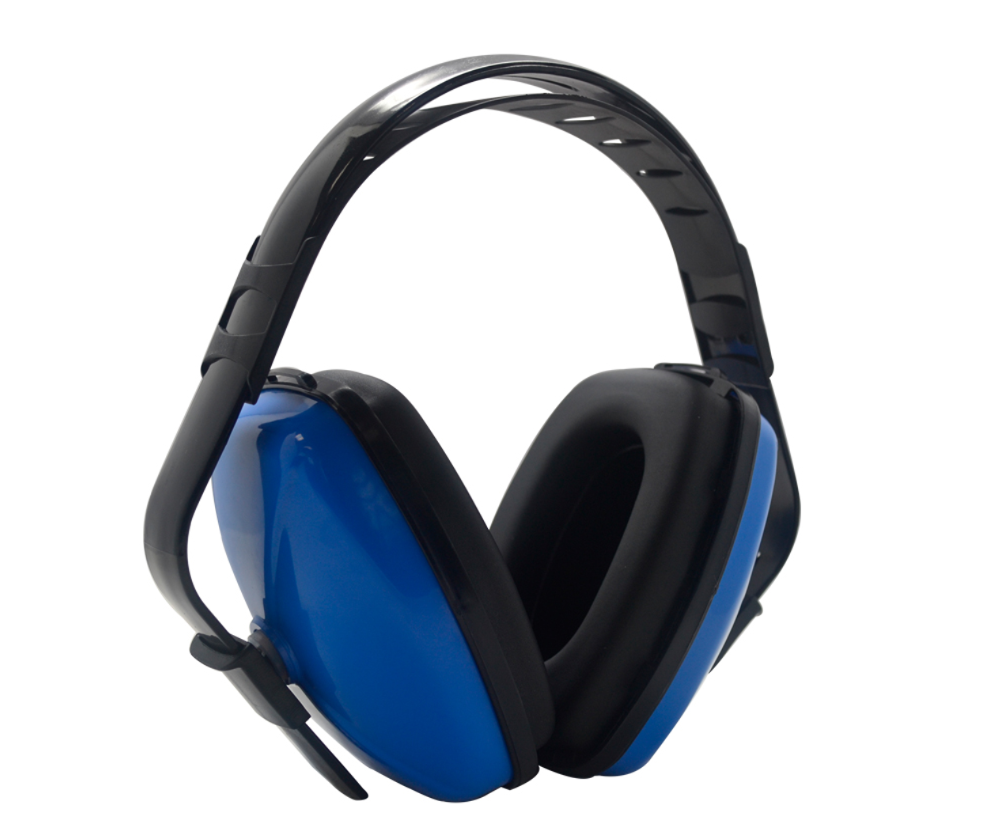 Economic Double Layer Plastic Headband Foldable Safety Earmuffs Hearing Protectors Noise Cancelling Ear Muffs