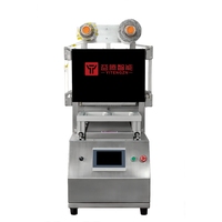 Machine de cachetage de plateau de nourriture de type Yiteng Machine à emballer automatique de plateau de déjeuner de restauration rapide