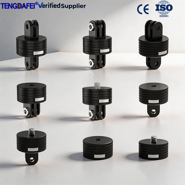Wholesale Camera Accessories Quick Release Durable Tripod Adapter Connector With 1/4 Thread for Gopros Action&Sports Camera