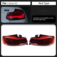 Kit de feux arrière LED SMD haute puissance pour BMW Série 2 F22 F23 2014-2021, Plug and Play 12V, Stop, Clignotant, Marche arrière avec réflecteur