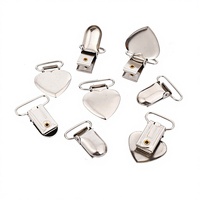 Attaches de Bretelles Classiques en Métal Élastiques en Y de 20 mm et 25 mm, Résistantes à l'Eau et Réglables