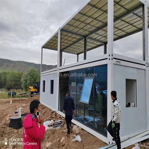 Low Cost 20ft Flat Pack Prefabricated Container <b>House</b> Modular Tiny Home Office Residential - Product Image 3