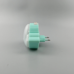 OEM W045 cartoon Whale LED SMD mini switch plug in piccola lampada da parete a luce notturna con 0.6W e 110V o 220V per camera da letto - Product Image 4