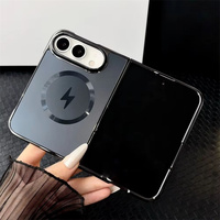 Étui de téléphone magnétique ultra fin AG mat effet peau pour iPhone DUO Ultra 18 Fold 18ultra, coque rigide en PC plaqué, antichoc, Fundas