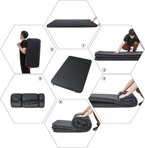 Colchón para dormir de <span class=keywords><strong>camping</strong></span> autoinflable de diseño 3D ligero - Product Image 6