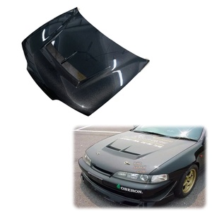 Capot en fibre de carbone style JS pour Acura Integra JDM DC2 1995-2001 - Product Image 1