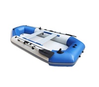 Bateaux de pêche gonflables en PVC de haute qualité pour 1 personne, kayak pliable, canot